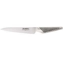 Global série GS couteau lame crantée GS14 15 cm