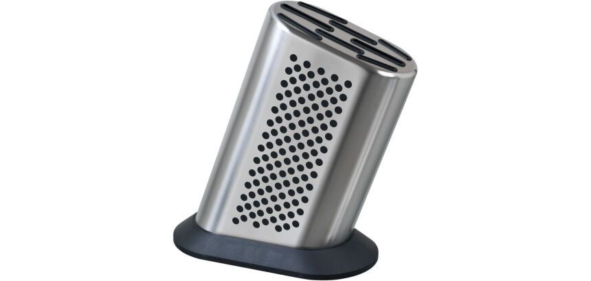 Global bloc porte-couteaux inox compact