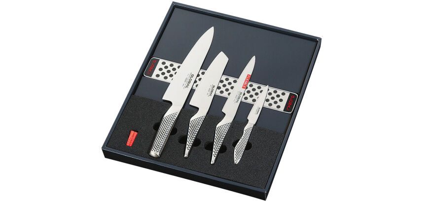 Global série G set 4 couteaux global + barre