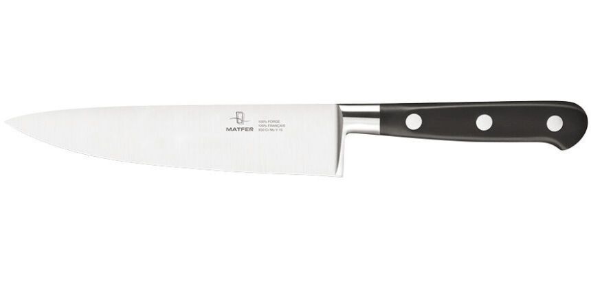 Tradition couteau de cuisine forgé monobloc inox 15 cm