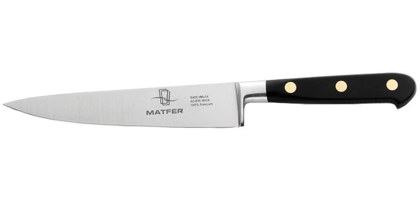 couteau de chef forgé 15 cm