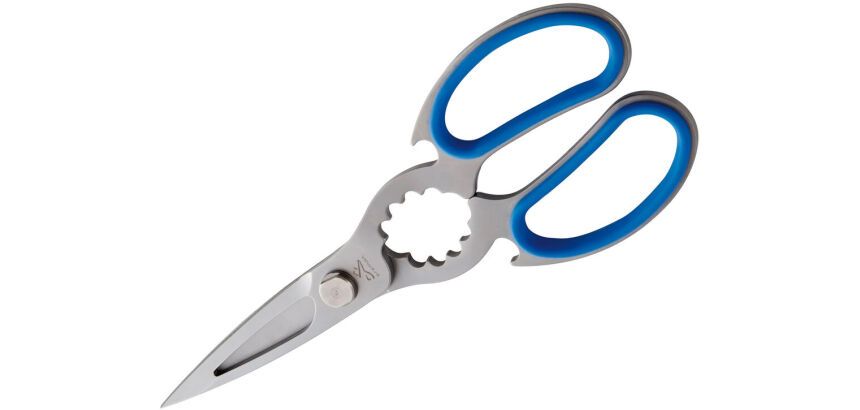 ciseaux inox pro inserts bleu