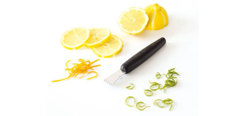 Matfer canneleur zesteur inox ambidextre