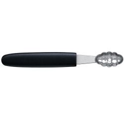 moule à pommes ovale cannelé inox diamètre 32 mm