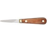 lancette à huîtres sans garde manche palissandre 16 cm