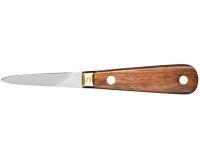 lancette à huîtres sans garde manche palissandre 16 cm