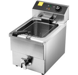 friteuse électrique cuve emboutie 8 litres