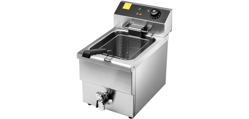 friteuse électrique cuve emboutie 8 litres
