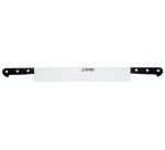 couteau à fromage 2 mains lame inox 33 cm