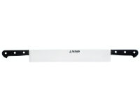 couteau à fromage 2 mains lame inox 33 cm