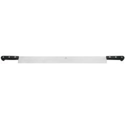 couteau à fromage 2 mains lame inox 63 cm