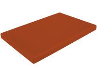 planche à découper en PEHD 500 marron 60 x 40 x 2 cm
