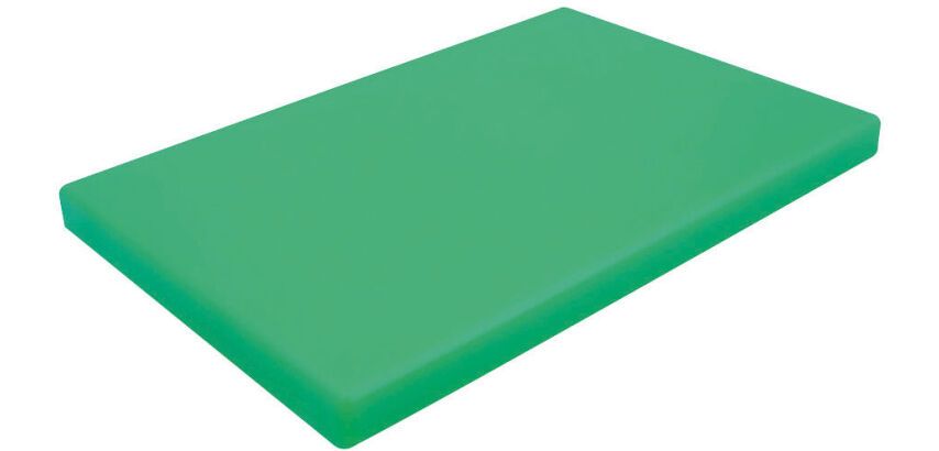planche à découper en PEHD 500 verte 60 x 40 x 2 cm