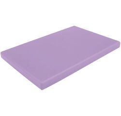 planche à découper en PEHD 500 violette 60x40x2 cm