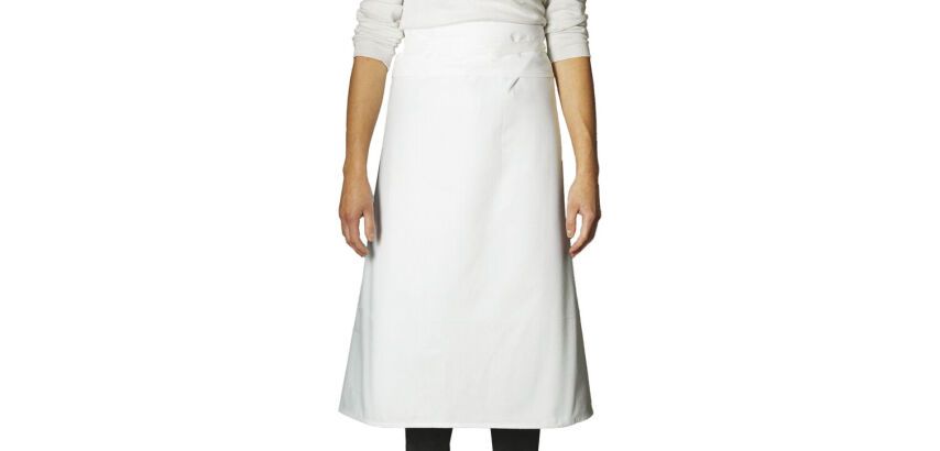 tabliers de cuisinier large en coton chef 102x90 cm