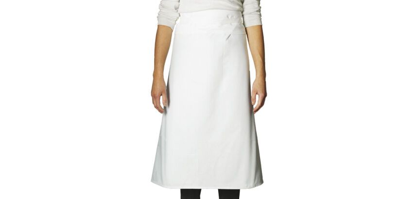 tabliers de cuisinier large en coton chef 102x90 cm