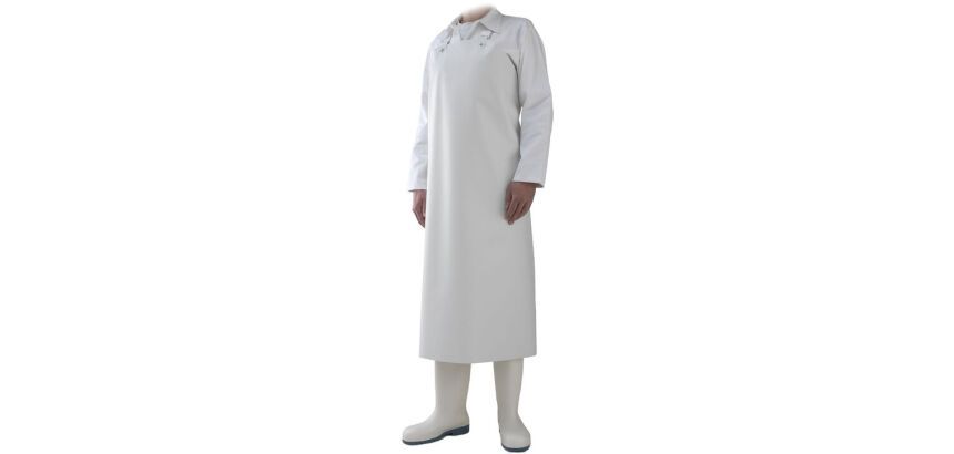 tablier de protection en nitrile 115x90 cm