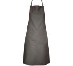 tablier valet avec bavette 102x95 cm gris avec poche