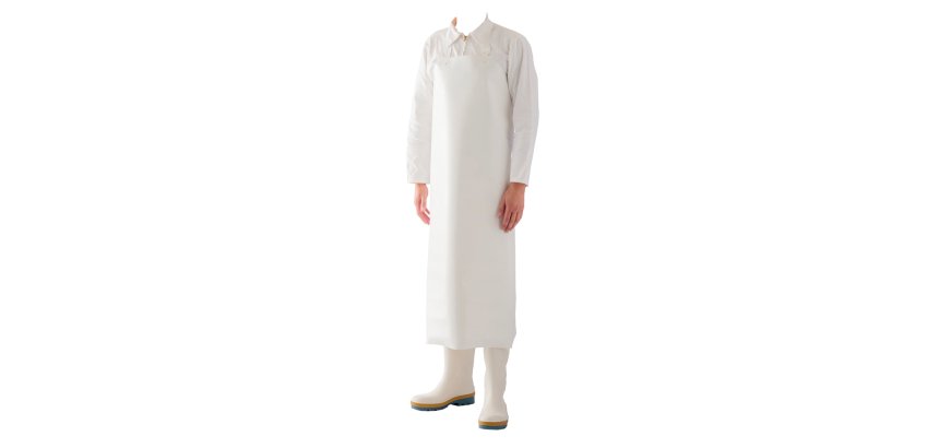 tablier thermosoude harnais blanc 90x115