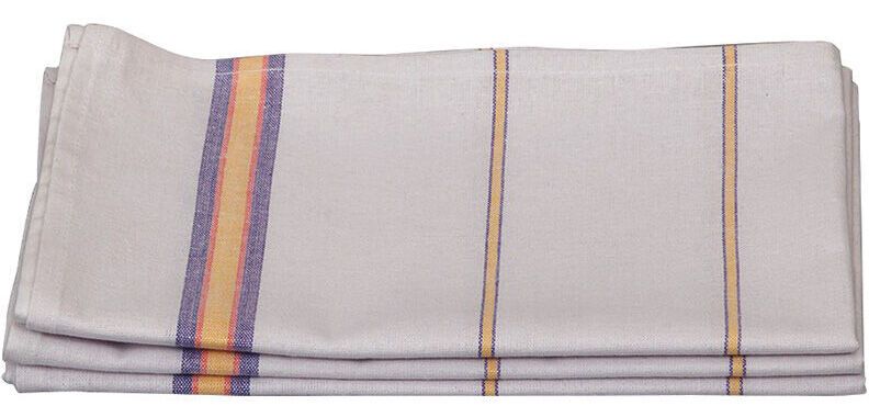 lot de 12 torchons 100%coton 80x60 cm