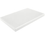 planche à découper en PEHD 500 blanche 40 x 25 x 2 cm
