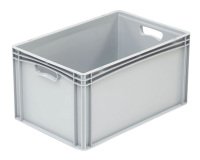 bac gerbable plein gris 600x400 hauteur 32 cm 64.5