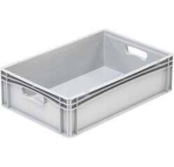 bac gerbable plein gris 600x400 hauteur 17 cm 35.6