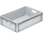 bac gerbable plein gris 600x400 hauteur 27 cm 51.4