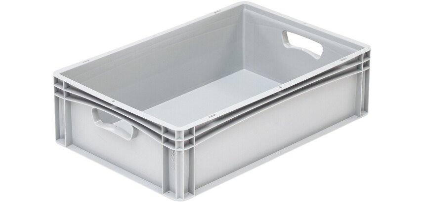 bac gerbable plein gris 600x400 hauteur 27 cm 51.4