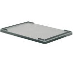 couvercle pour bacs gerbables pleins ou ajourés gris 600x400
