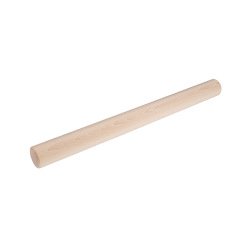 rouleau à pâte en hêtre 50 cm diamètre 4.5 cm