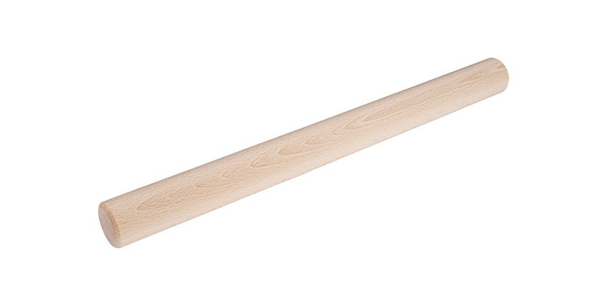rouleau à pâte en hêtre 50 cm diamètre 4.5 cm