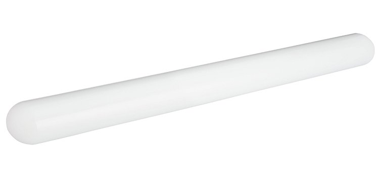 rouleau à pâte monobloc en polyéthylène 43 cm diamètre 4.3 cm