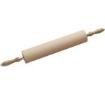 rouleau à pâte avec poignées en hêtre diamètre 8 cm 40 cm