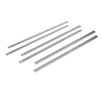 jeu de 6 règles à confiserie aluminium 60x2 cm