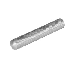 rouleau cannelé à caramel en acier nickelé 22 cm