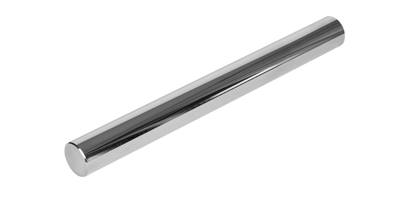 rouleau lourd à nougat en acier nickelé 35 cm