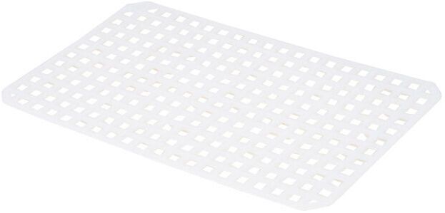 grille d'égouttage pour bac rectangulaire plat PEHD 43.5x28.5x8 cm