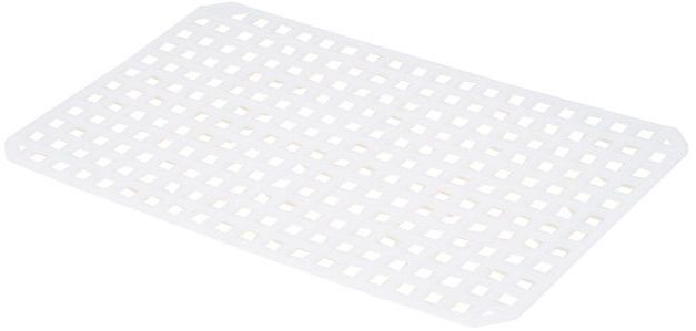 grille d'égouttage pour bac rectangulaire plat PEHD 49x33.5x8 cm