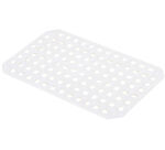 grille d'égouttage pour bac rectangulaire plat PEHD 35x23.5x7.3 cm
