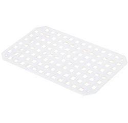 grille d'égouttage pour bac rectangulaire plat PEHD 35x23.5x7.3 cm
