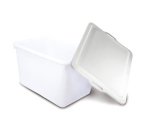 bacs alimentaires rectangulaires empilables profonds 80x52x40 - 100 L