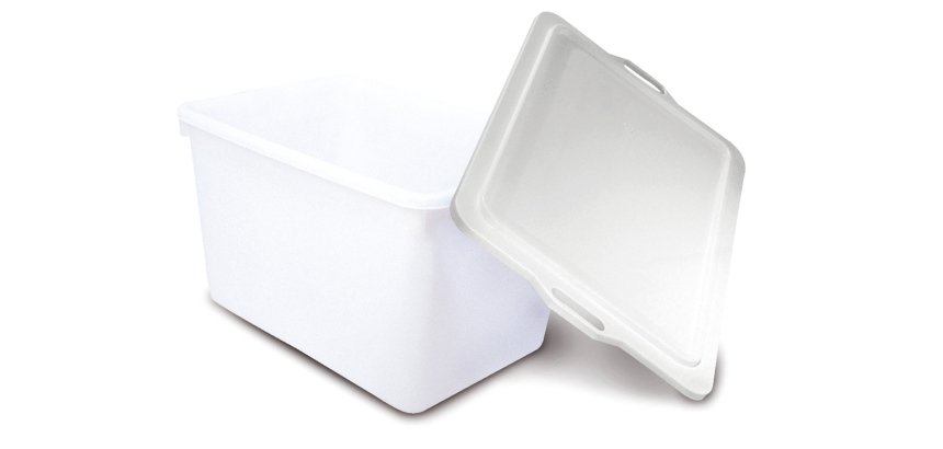 bacs alimentaires rectangulaires empilables profonds 80x52x40 - 100 L