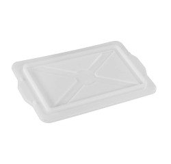 couvercle alimentaire rectangle pour bac 140435