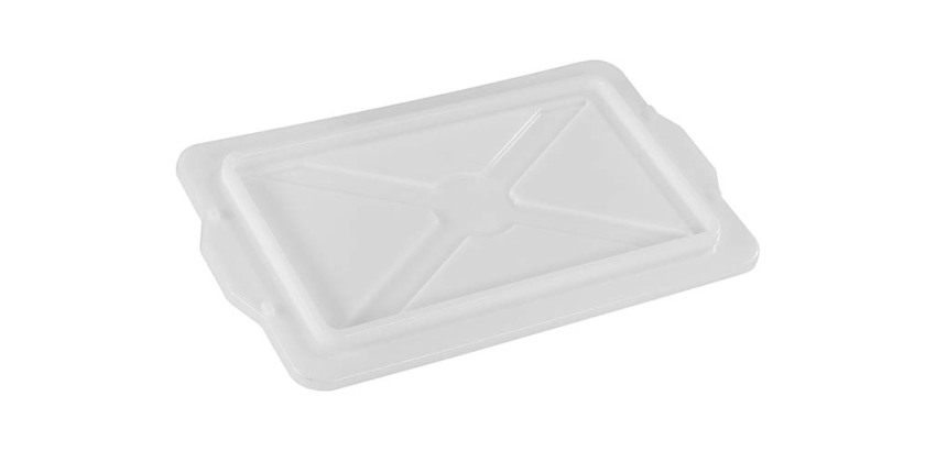couvercle alimentaire rectangle pour bac 140435