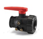 vanne avec raccord pour bac 310 l