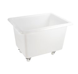 bac renforcé 310 l blanc avec roues