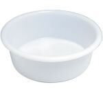 cuvette ronde PEHD blanche 39 cm - 9 L