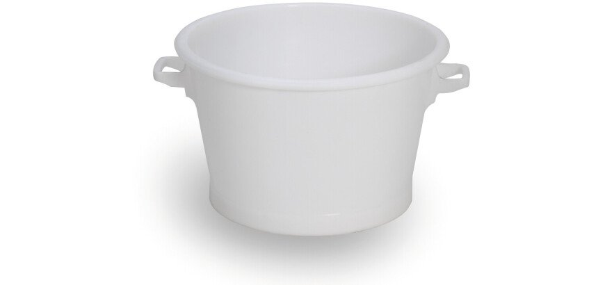 bac rond PEHD alimentaire 55 cm - 50 L