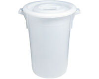 conteneur cylindrique alimentaire avec couvercle 42x48 cm 45